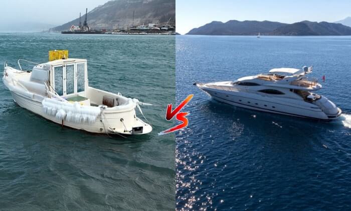 yacht vs. boat